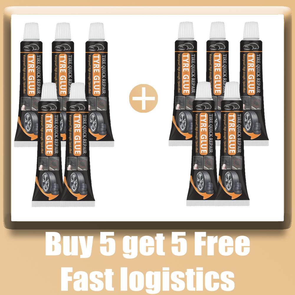 Powerful quick-drying rubber glue for tire repair, wear-resistant and non-corrosive rubber adhesive, power tire repair tool