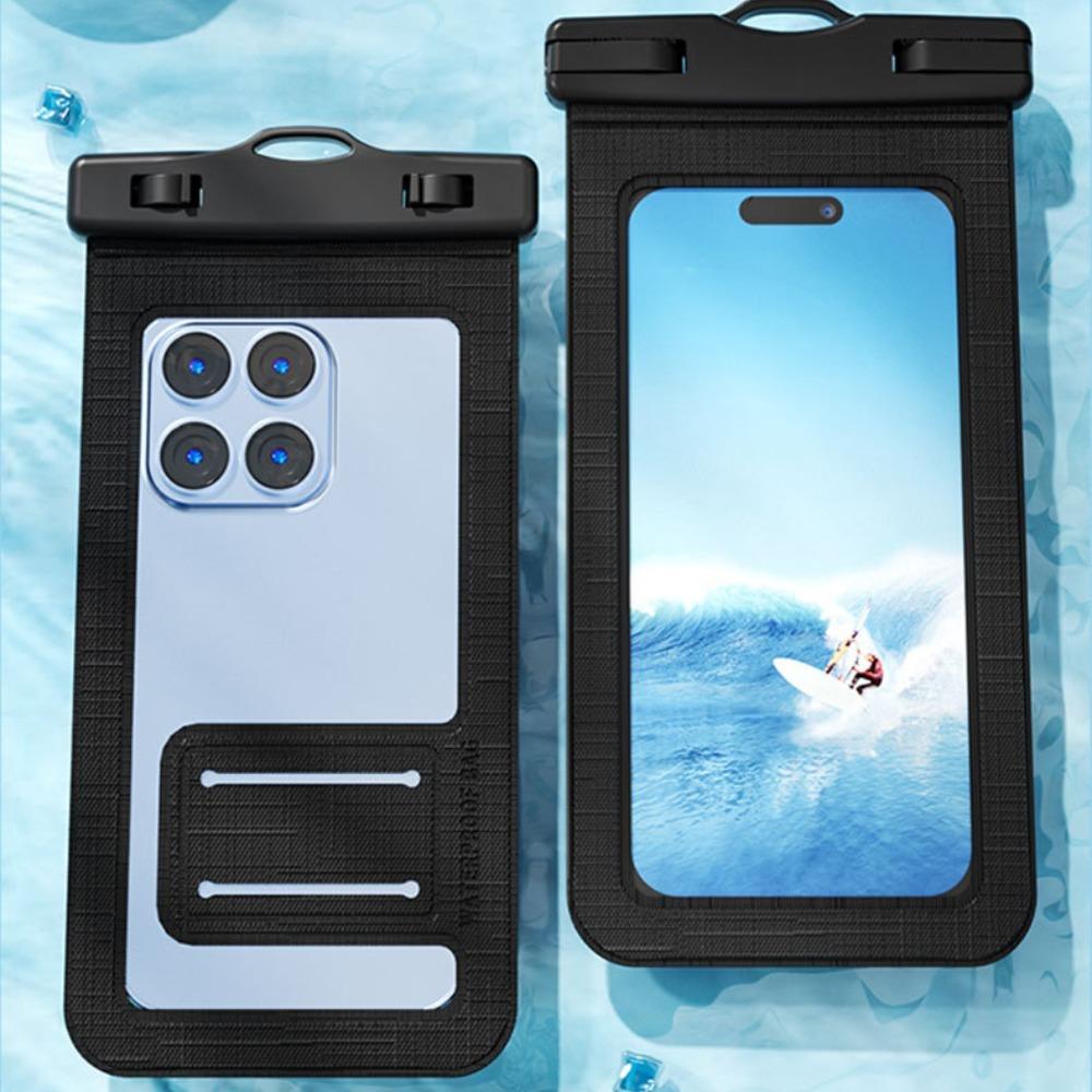 Songkran Underwater Dry Bag Long Lanyard Swimming Waterproof Phone Bag Beach Diving