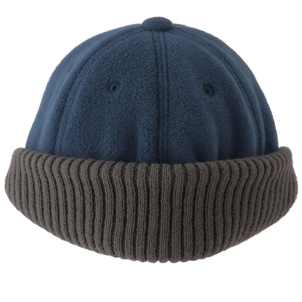 Mizuno Breath Thermo Golf Fleece Cap with Ear Sea Free Size E2MWA508 Covers, Earmuffs, Moisture-Wicking, Heat-Generating Hat, Navy, Men's, (Head