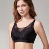 Large Cup Tube Top with Push-up Sexy Full Cup Thin Style Sports Without Steel Ring Large Size Bra