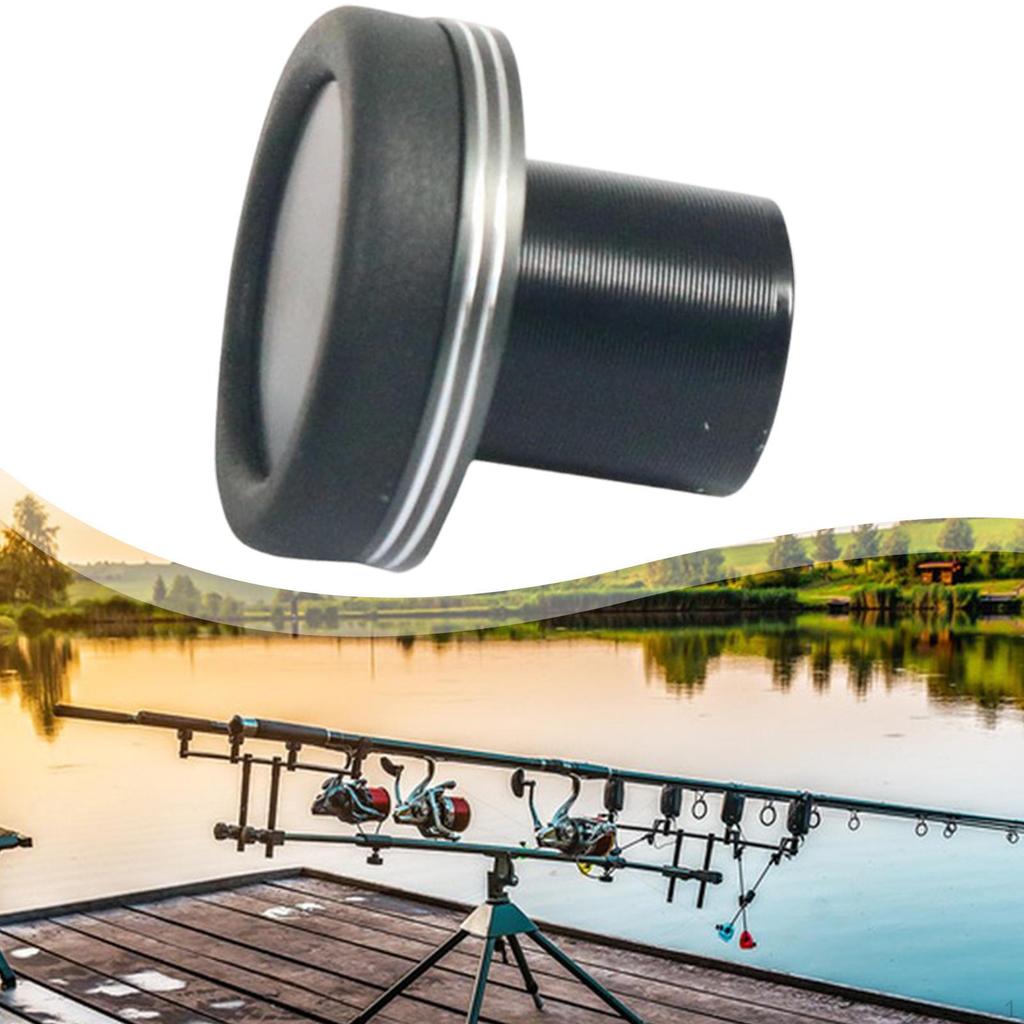 Fishing Pole Butt Cap Easy to Install Stylish DIY Outdoor Sports, 27mm, Building Repair Part,