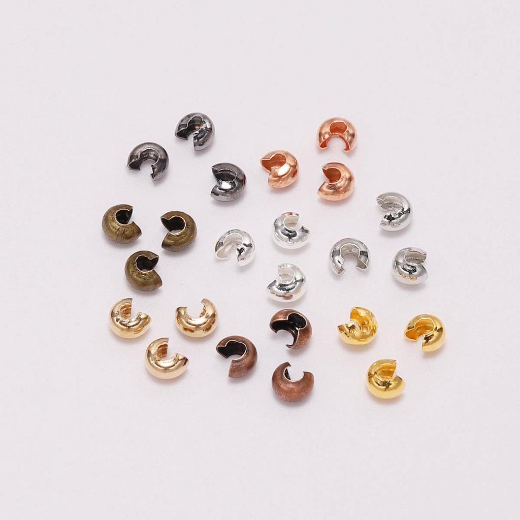 DIY Jewelry Accessories: C-Shaped Spacer Beads for Necklace Making