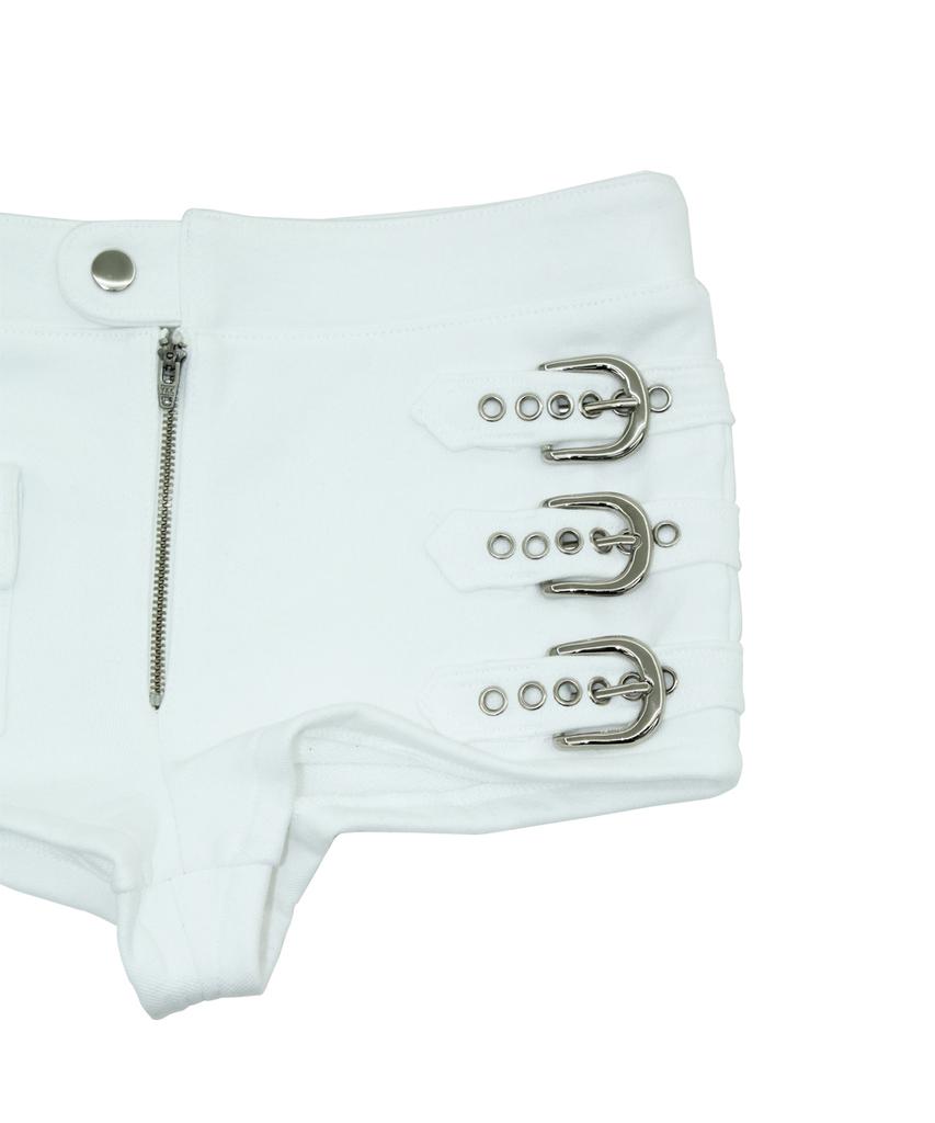 Tae Three-Belt Shorts 002