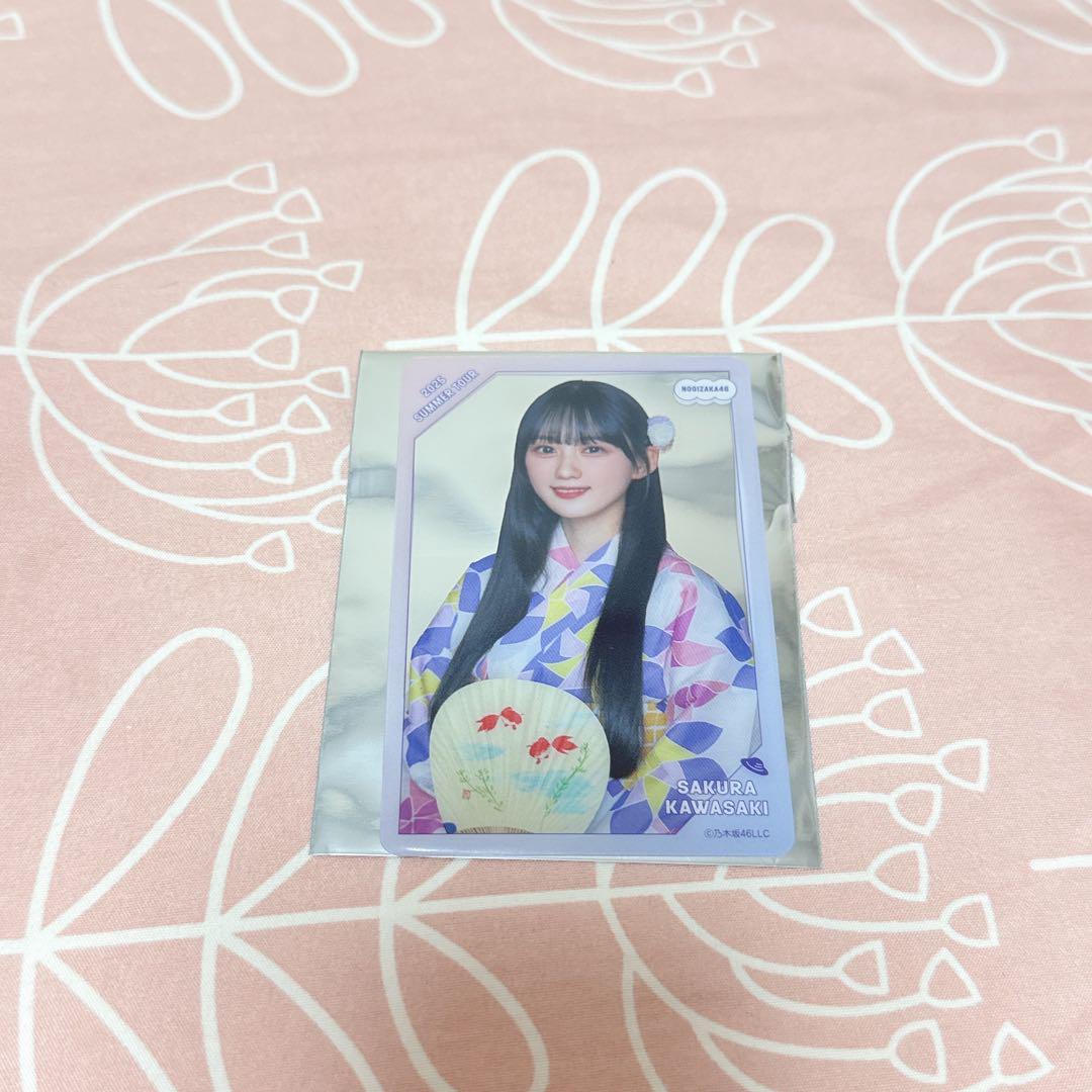 

[USED] Nogizaka46 Kawasaki Sakura Purchase Bonus C Prize Individual Clear Card August ver. Limited