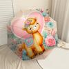 1pc Llama Flowers Automatic Open/Close Umbrella Compact Folding Umbrella with 8-Rib Shaft for Women/Men, Elegant Birthday1166S