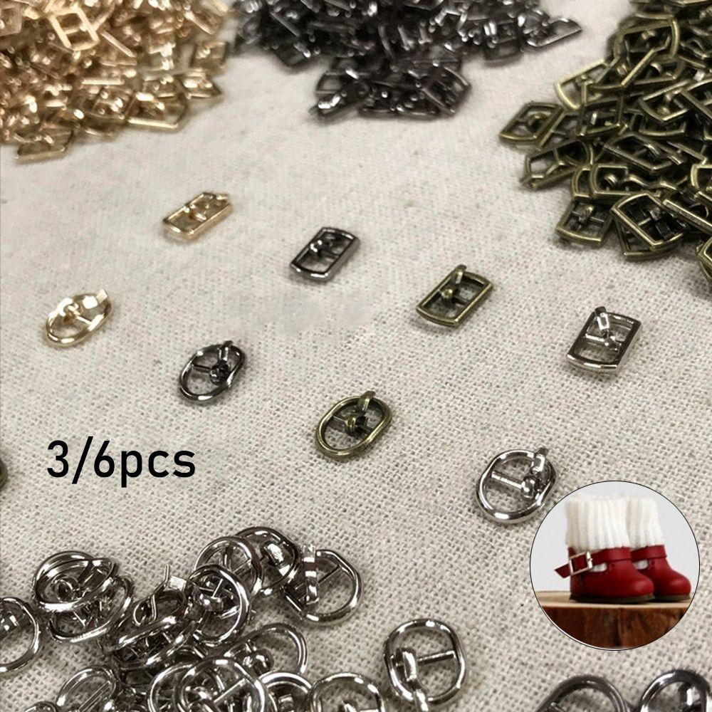 Mini Ultra-small Stuffed Toys Doll Bags Accessories Diy Dolls Buckles Tri-glide Buckle Belt Buttons