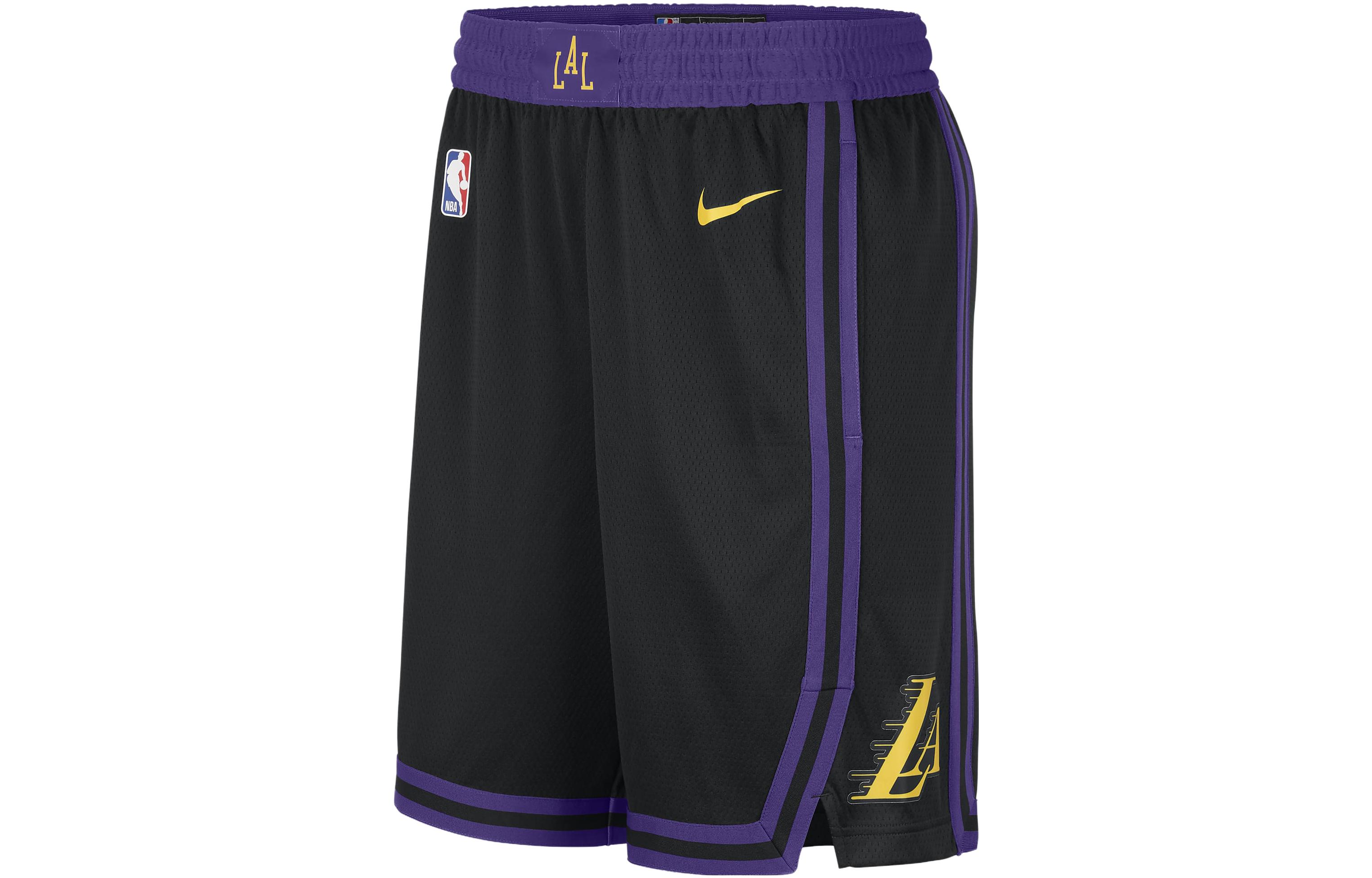Мужские шорты Nike Los Angeles Lakers City Edition 2023/24 Nike Dri-FIT NBA Swingman DX8706-010 L
