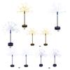 LED Christmas Starburst Firework Lamp Battery & USB Operated Nest and Flowers Table Lights for Home Party & Holiday Decor