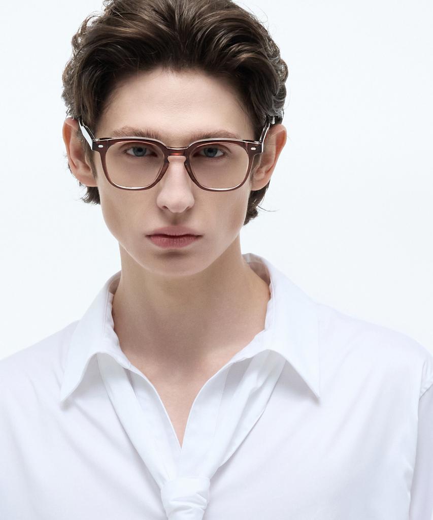 Nonpig Luce_Br Eyeglass Frames