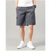 Men's Khaki Cargo Shorts Multi Button Pocket Casual Mid-Length Daily Outdoor Wear