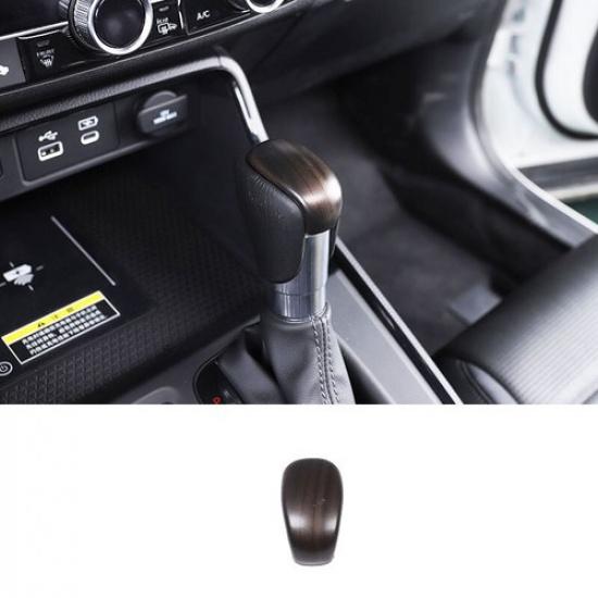 Fit For Honda CR-V CRV 2023-2024 Wood Grain Console Gear Shift Knob Cover Trim