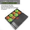 1pc Carp Fishing Tool Hair Rig Box Chod Rig Box With Rig Stop Pins For Carp Fishing Terminal Tackle Accessories Equipment