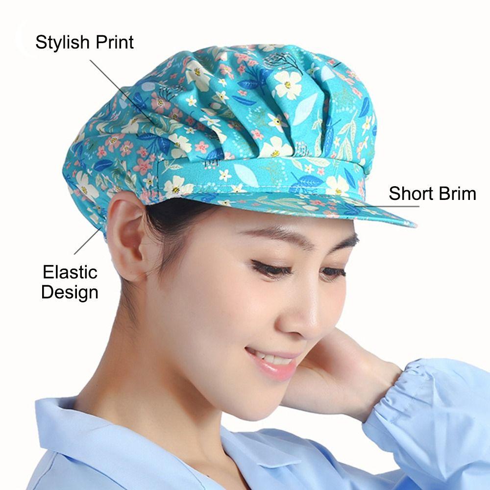 FRCOLOR - Lot De 4 Chapeaux De Chef Réglables, Filet à Cheveux Intégré, Pour Cuisine Professionnelle Ou à La Maison