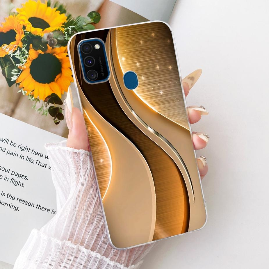 For Samsung Galaxy M21 Case SM-M215F New Fashion Painted Cover Soft Silicone Case For Samsung M21 2021 M 30 s Galaxy M30s Fundas