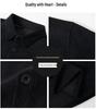 Men's Corduroy Long-Sleeve Shirt - Autumn/Winter Business Casual Loose Fit for Middle-Aged Dads