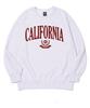 CREAM SODA LAB Crsdel California Sweatshirt Light Gray (Fleece-Lined Or Non-Fleece-Lined)