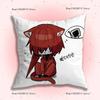 HHomicipher MrScarletellaS Anime Pillow Covers Cartoon Sofa Decorative Home Doublesided Printing Short Plush Cushion Cover