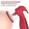 Vibrator cu ventuză clitoridiană, lingere clitoris, masaj mameloane și vagin, stimulator clitoridian, jucărie sexuală pentru masturbare feminină, pentru femei, adult 18
