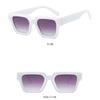 UV400 Multicolor Lenses Eyewear Rice Nail UV400 Sun Glasses Square Frame Sunglasses  Cycling