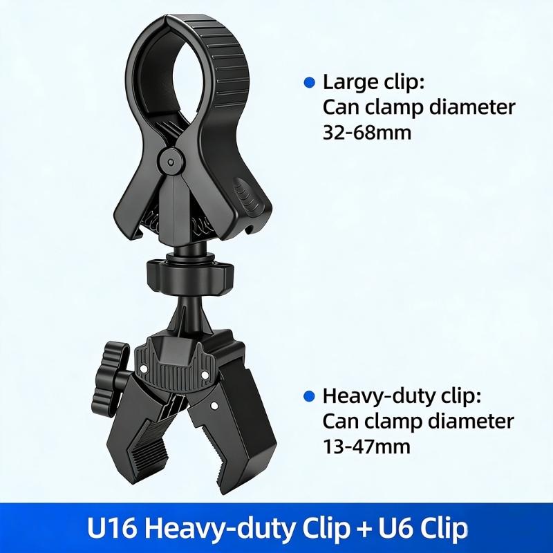 Universal Device Holder with Soft Sponge Lining Suitable for Microphones Handheld Fan Hair Dryers Mounting Support