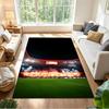 Soccer Stadium Night Match Portable Floor Mat Soft Plush Non-slip Bottom All-season Home Use Minimalist Modern Style Wedding Party Gift