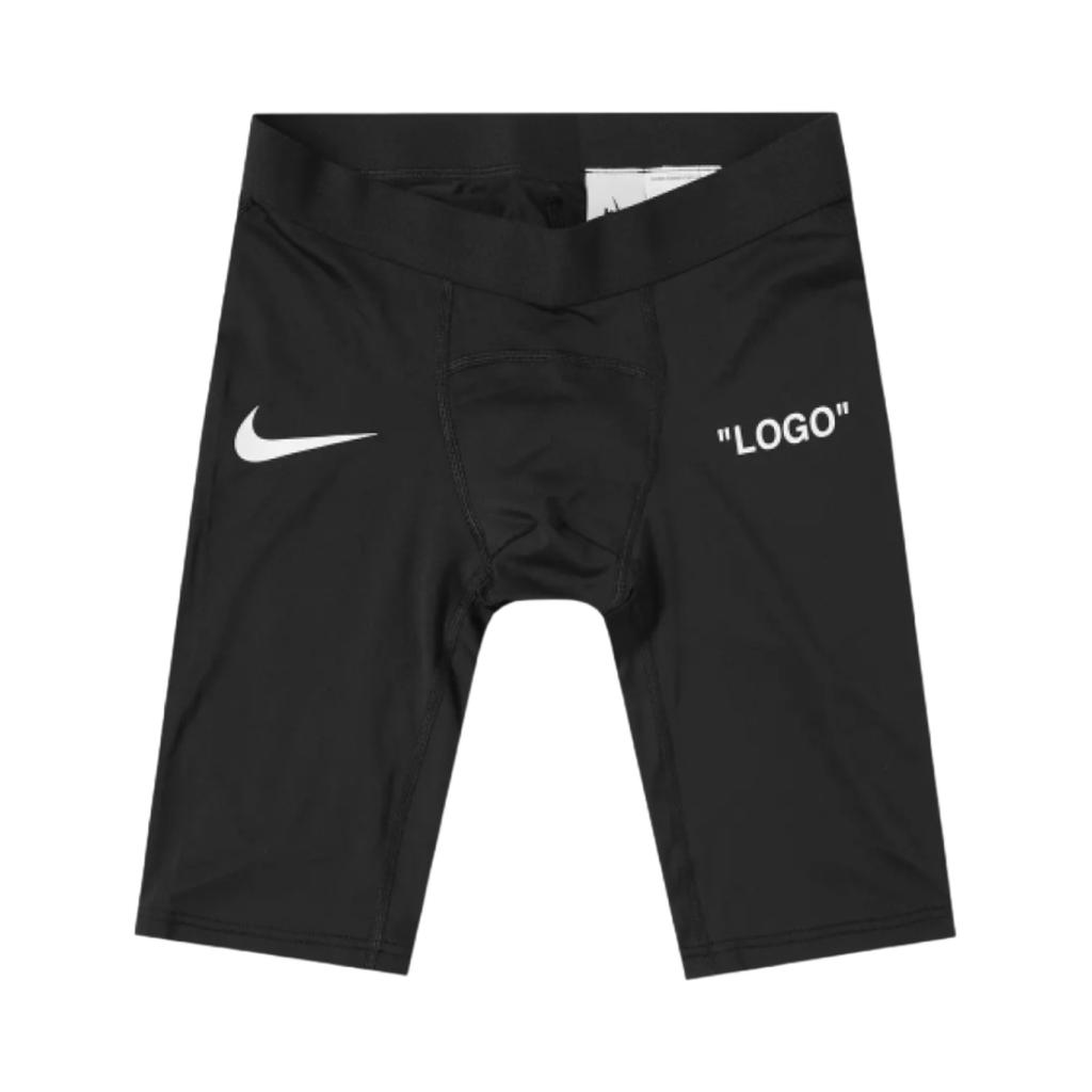 Nike Lab x Off-White Mercurial NRG X Pantalón Corto Negro/Blanco Hombre Parte Inferior AH0376-010