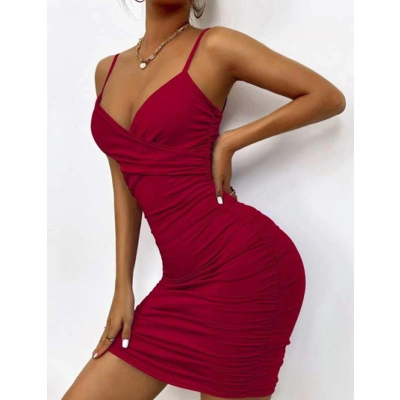 Sexy Dress Casual Slim Bodycon Dresses 