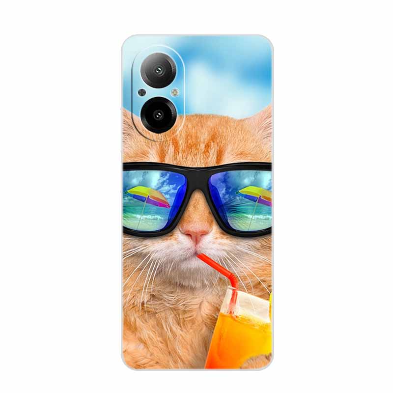 For Realme C67 4G Case 6.72" Clear Edge Silicone Soft TPU Phone Case For Realme C67 4G Back Cover Case RealmeC67 C 67 Funda Para