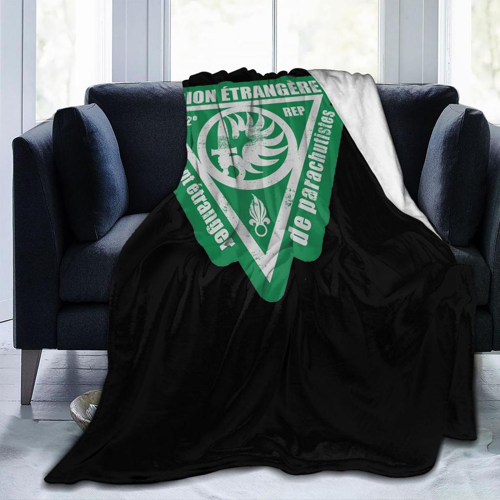 Legion Etrangere Foreign Blanket Fleece Sofa Throw Blanket Portable for Couch Bedding Office Throws Bedspread Quilt