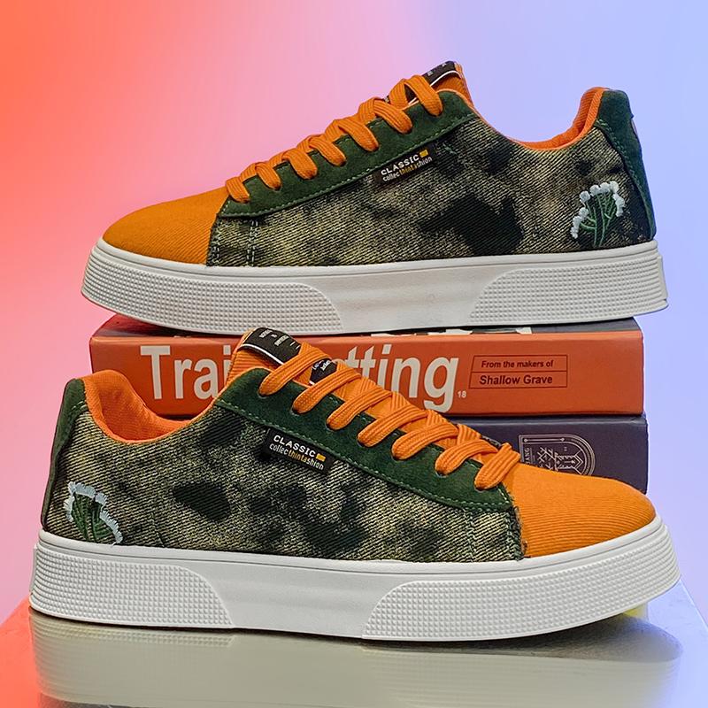 39-44 Fashion Outdoor Canvas Board Shoes for Men's Sneakers Casual Platform Luxus Designer Tênis Masculino Student Shoes for Boy