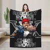 Warm Blanket Travel Chris Brown Breezy Bowl XX Bedding Throws  Flannel Bedspread For Outdoor Novelty Sofa Bed Cover