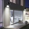 Outdoor Waterproof LED Solar Power Human Body Induction Lights Garden Wall Lamp Remote Control