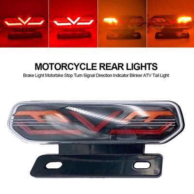 12V Motorrad Rücklichter LED Motorrad Bremslicht ATV Rücklicht Motorrad Stop Blinker Richtung Anzeige Blinker