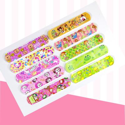 120Pcs Waterproof Breathable Cartoon Band Aid Hemostasis Adhesive Bandages