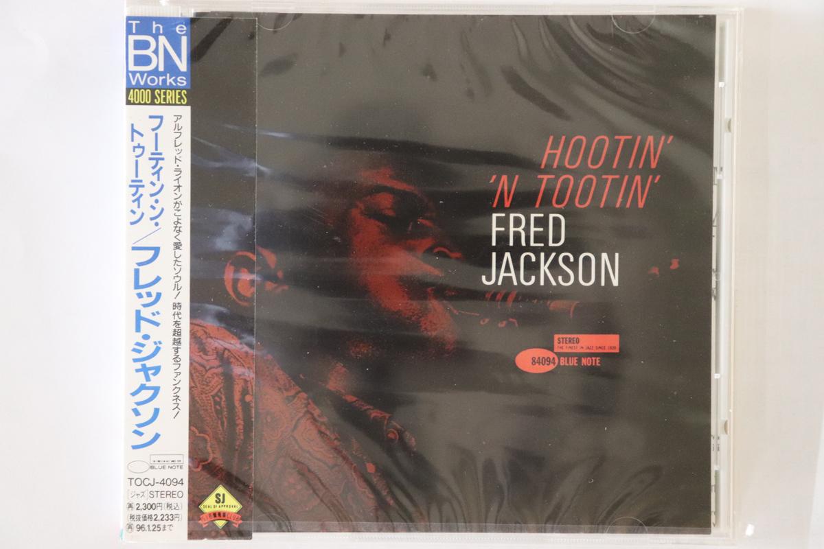 

CD FRED JACKSON - Hootin n Tootin TOCJ4094 BLUE NOTE 1994 Japan Obi Jazz Used