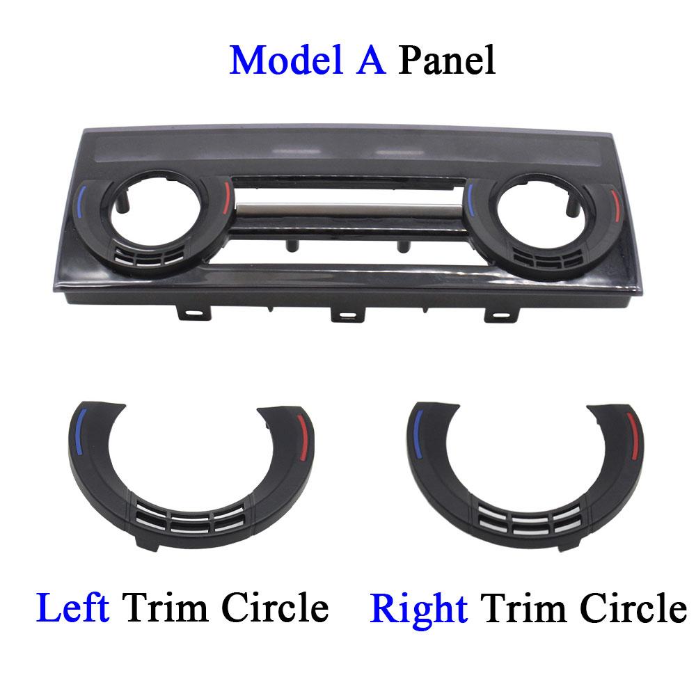 Hátsó klíma AC szellőző vezérlő kapcsoló keret panel burkolat burkolat BMW 5 6 7 X5 X6 sorozathoz F10 F11 F07 F06 F01 F02 F15