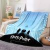 1pc Harry Potter Flannel Throw Blanket - HD Printed Lightweight Soft Warm All-Season Blanket for Sofa, Bed, Travel, Camping 018