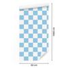 Azure and white checkerboard wallpaper, azure background 50x1000