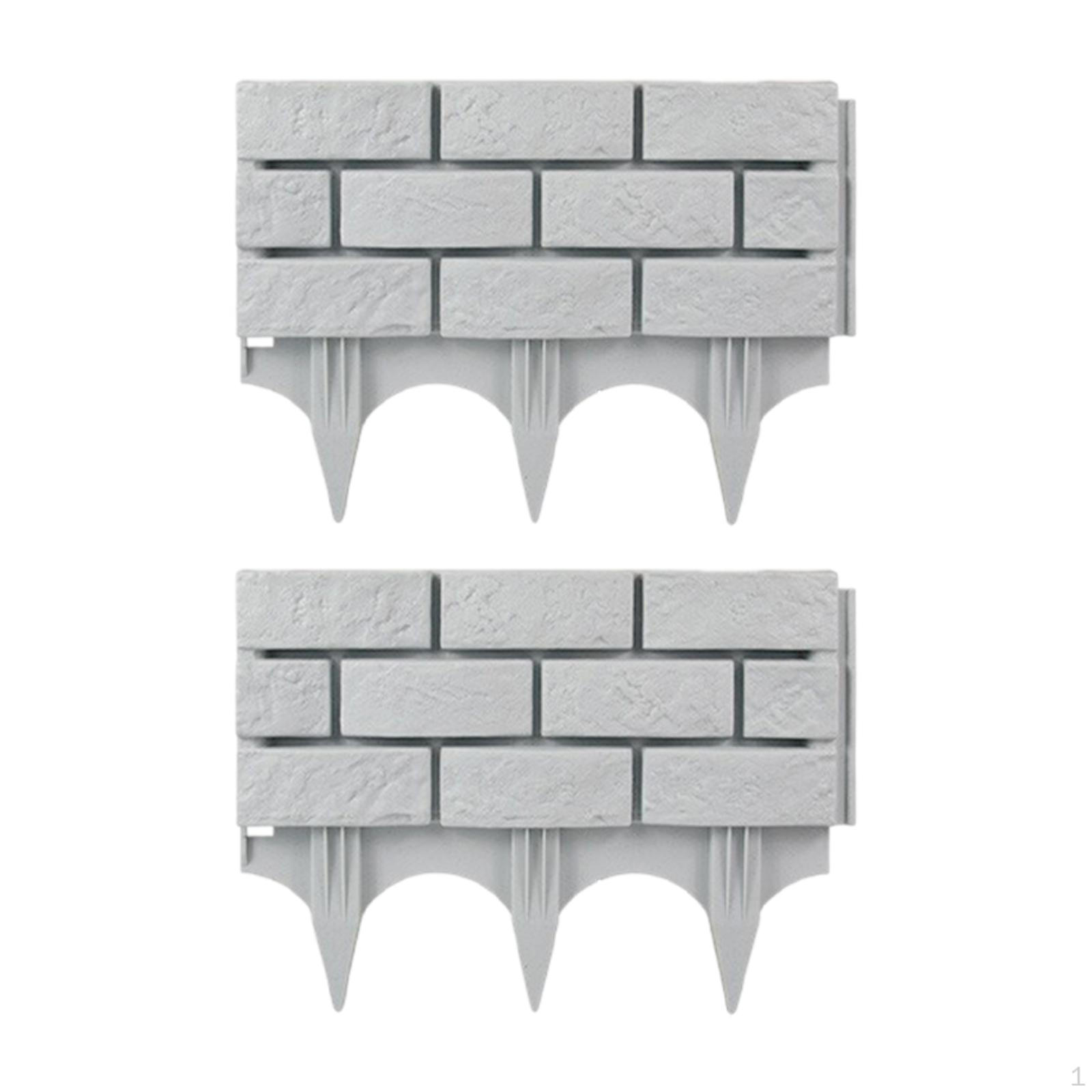 

2 шт. сад с кольями для уличной дорожки 17,32x12,6 дюйма без копки