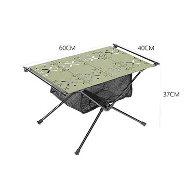 Outdoor Camping Table Aluminum Alloy Lightweight Folding Table Portable Picnic Table
