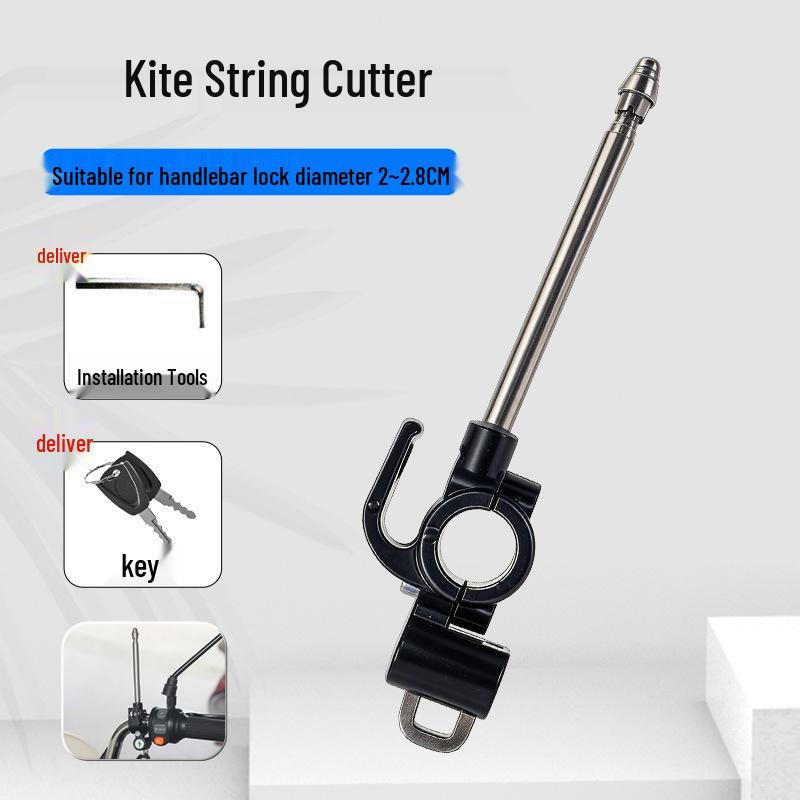 Anti-Theft Electric Bike Helmet Lock - Pry-Proof Fixed Hook for Bicycles