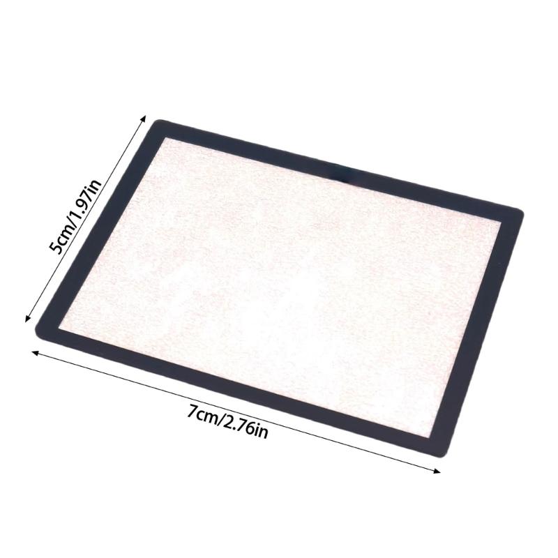 LCD Screen Protector Glass Window Display Replacement Repairfor  Digital Camera High Brightness Adjustment