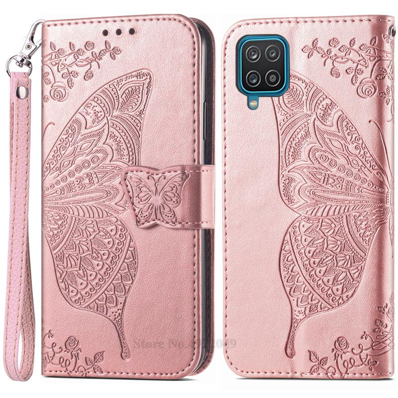 SamsungA12 Case For Samsung Galaxy A12 Wallet Leather Flip Phone Case For Samsung A12 A 12 Case Protective Cover Coque Fundas