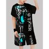 Children's T-shirt and Shorts Set, Comfortable, Skin-friendly and Breathable, Suitable for Sports and Daily Use