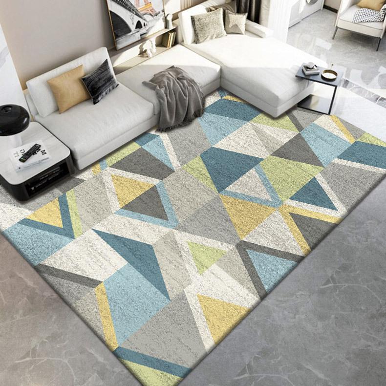 WTEMPO Living Room Carpet Simple Coffee Table Sofa Bedroom Bedside Carpet Home Carpet Mat