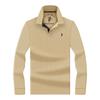 STORN New Men's Long Sleeved Polo Shirt Breathable Lightweight Shirt Luxurious Top Casual Men's Polo Shirt