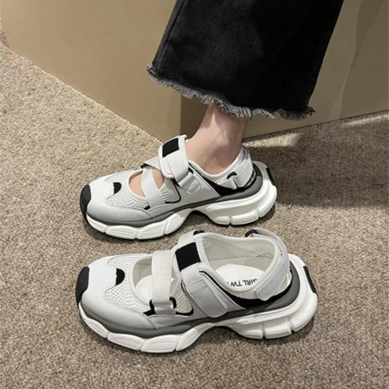 Women's Sports Shoes Spring Autumn Casual Sandals Fashion 2025 New Arrival Light Walking 39 In Breathable Hollow Ladies Footwear