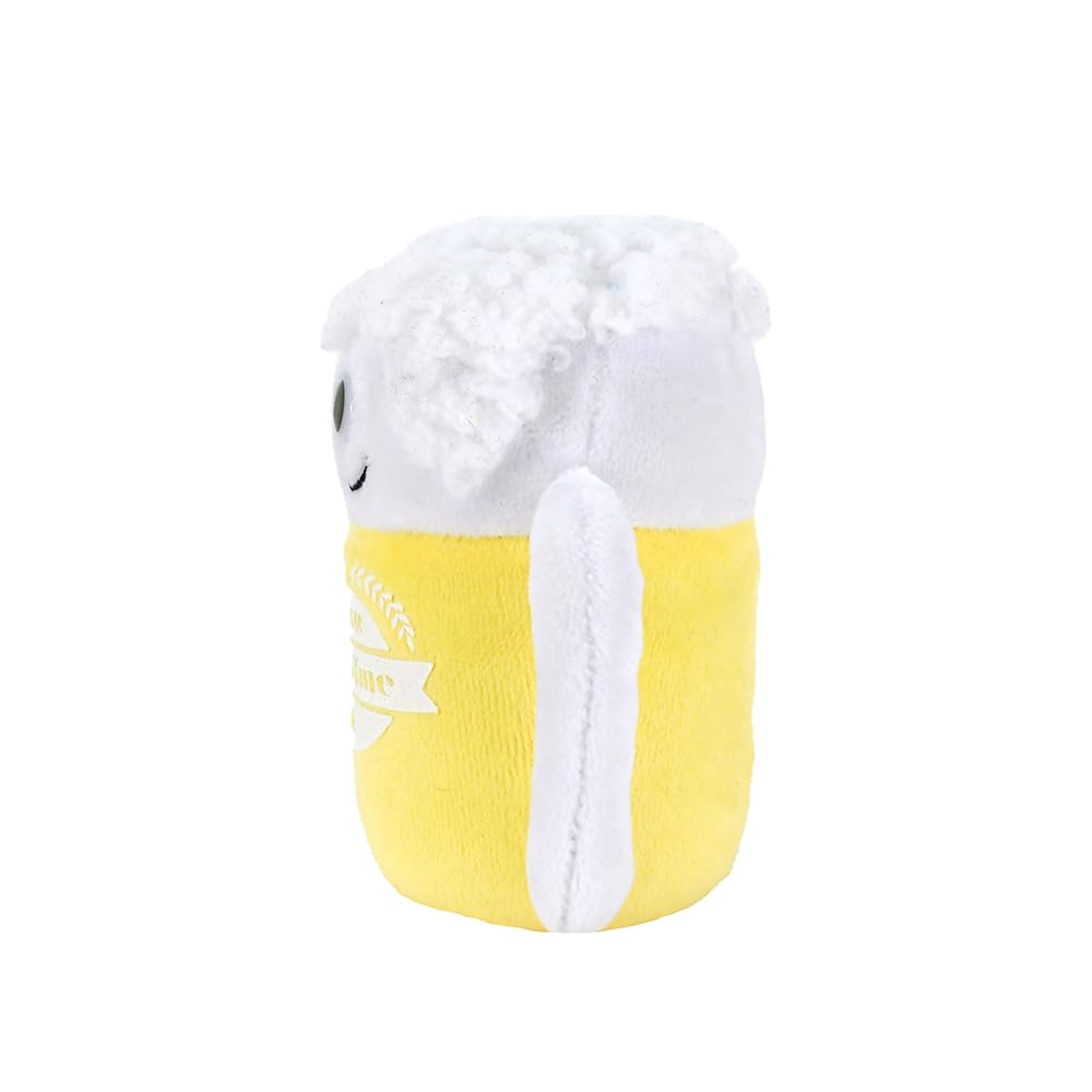 Sunlemon Off Time Plush Toy Beer 9 x 6 x 11cm Food Plush Snack Rare OFF TIME P-9632