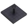 Solar Water Pump Monocrystalline Silicon Square Floating Outdoor Waterscape Fountain 7V 1.4W