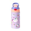 12OZ/350ml Thermosbecher mit Cartoon-Muster Edelstahl-Isolierflasche Niedliche Thermoskanne Tragbarer Handbecher für den Außenbereich